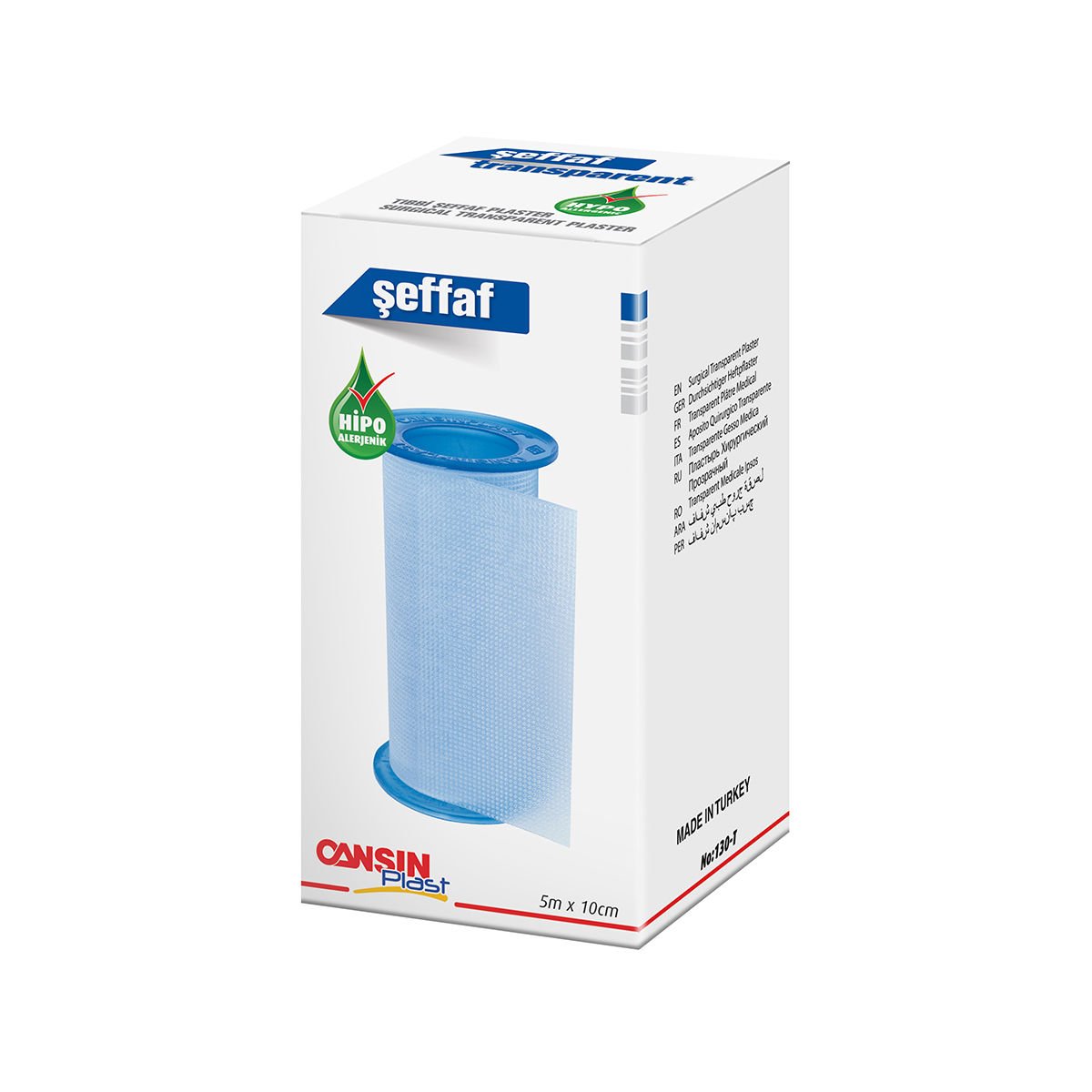 Cansın Plast Tıbbi Şeffaf Flaster 5mx10cm