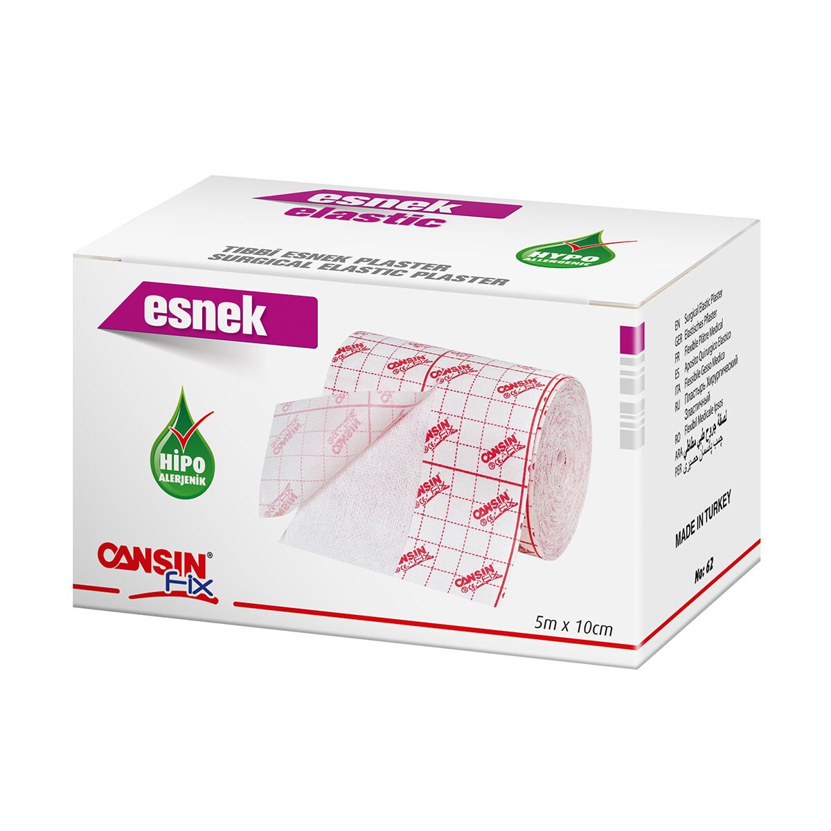 Cansınfix Tıbbi Esnek Flaster 5mx10cm