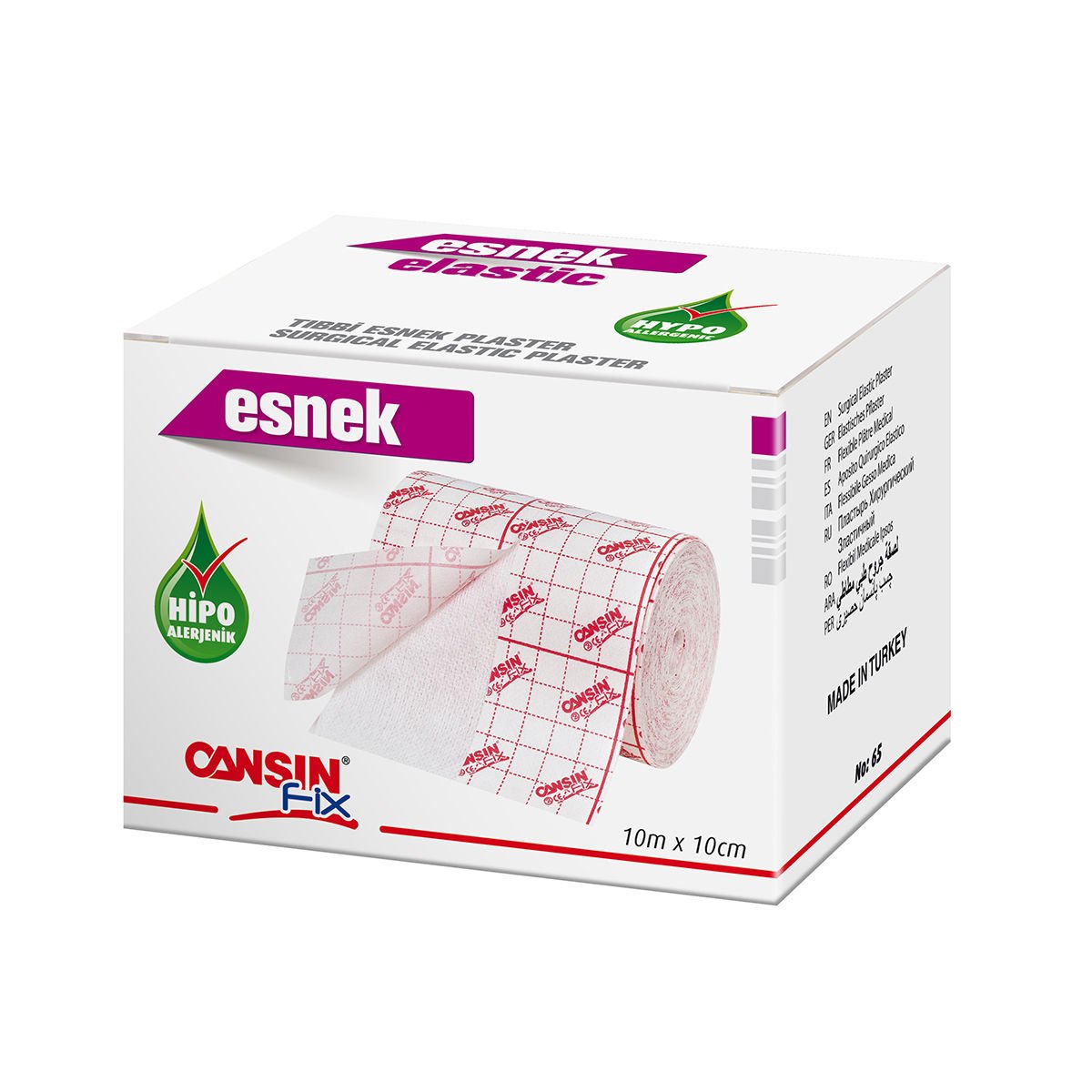 Cansınfix Tıbbi Esnek Flaster 10mx10cm