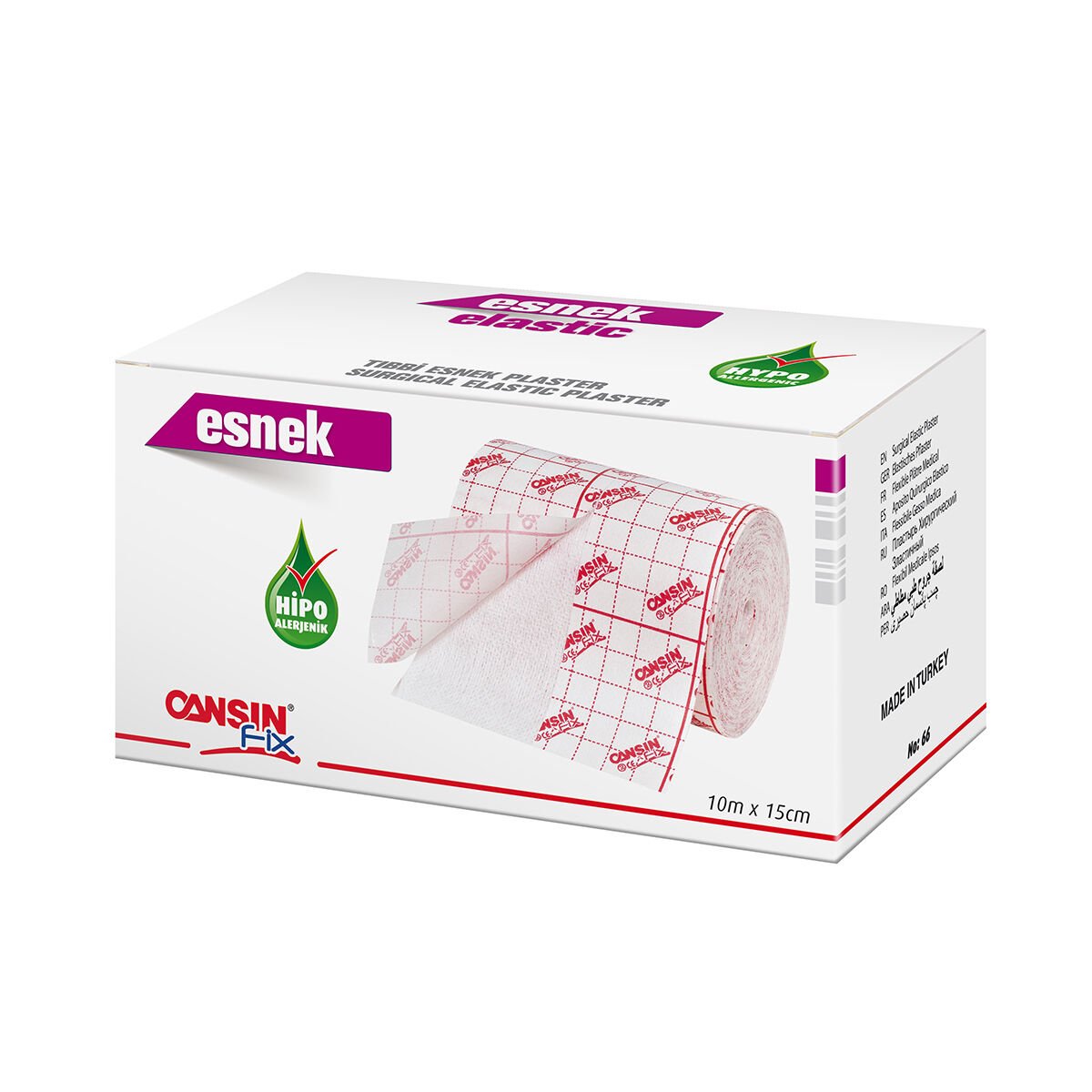 Cansınfix Tıbbi Esnek Flaster 10mx15cm