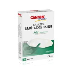 Cansın Plast Şeffaf Katater Sabitleme Bandı