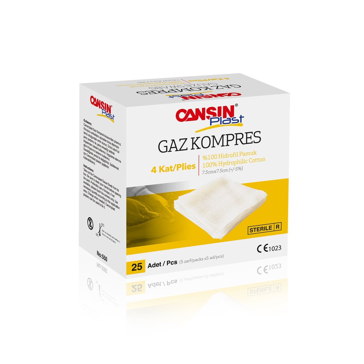 Cansın Plast Steril Gaz Kompres