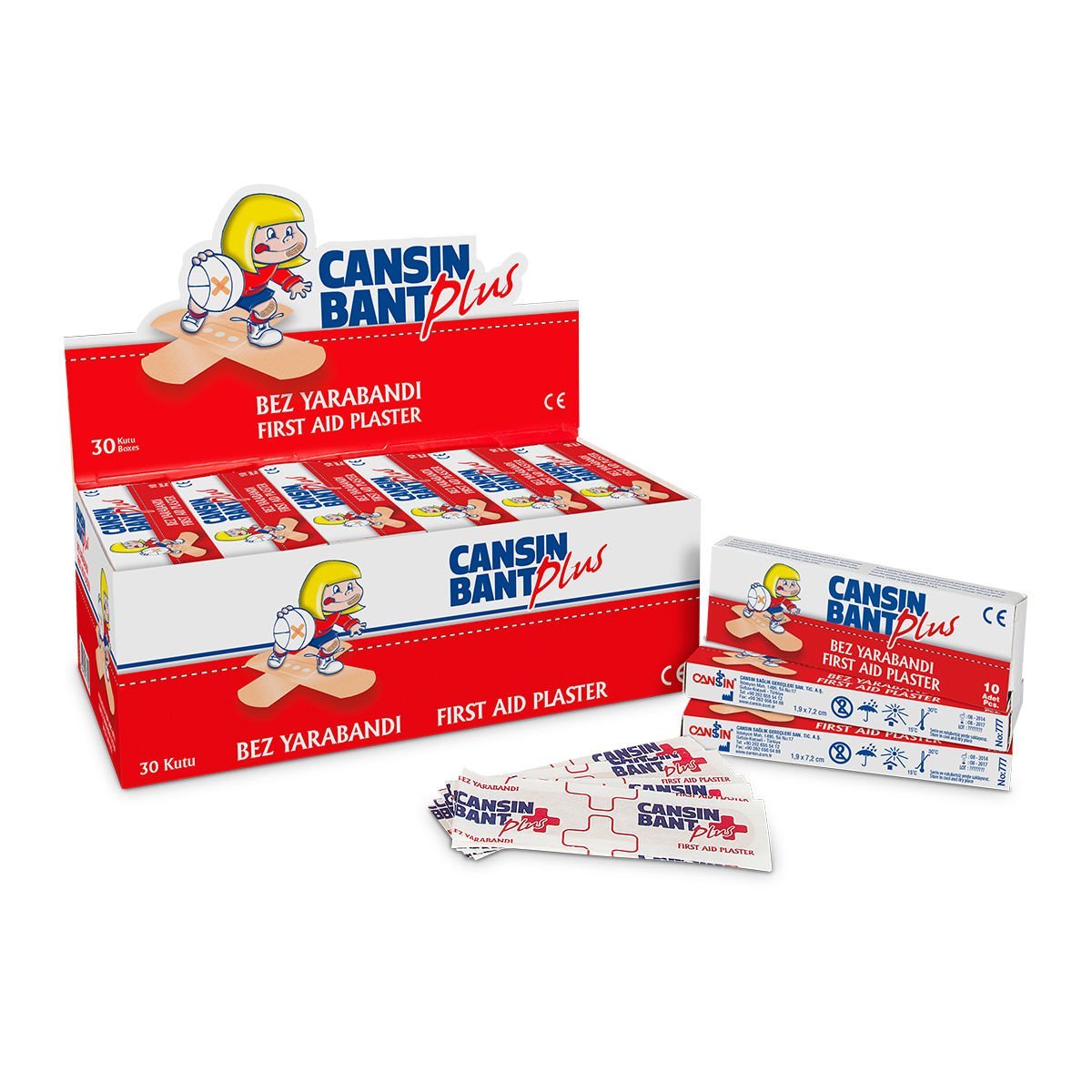 Cansın Bant Plus Bez Yarabandı