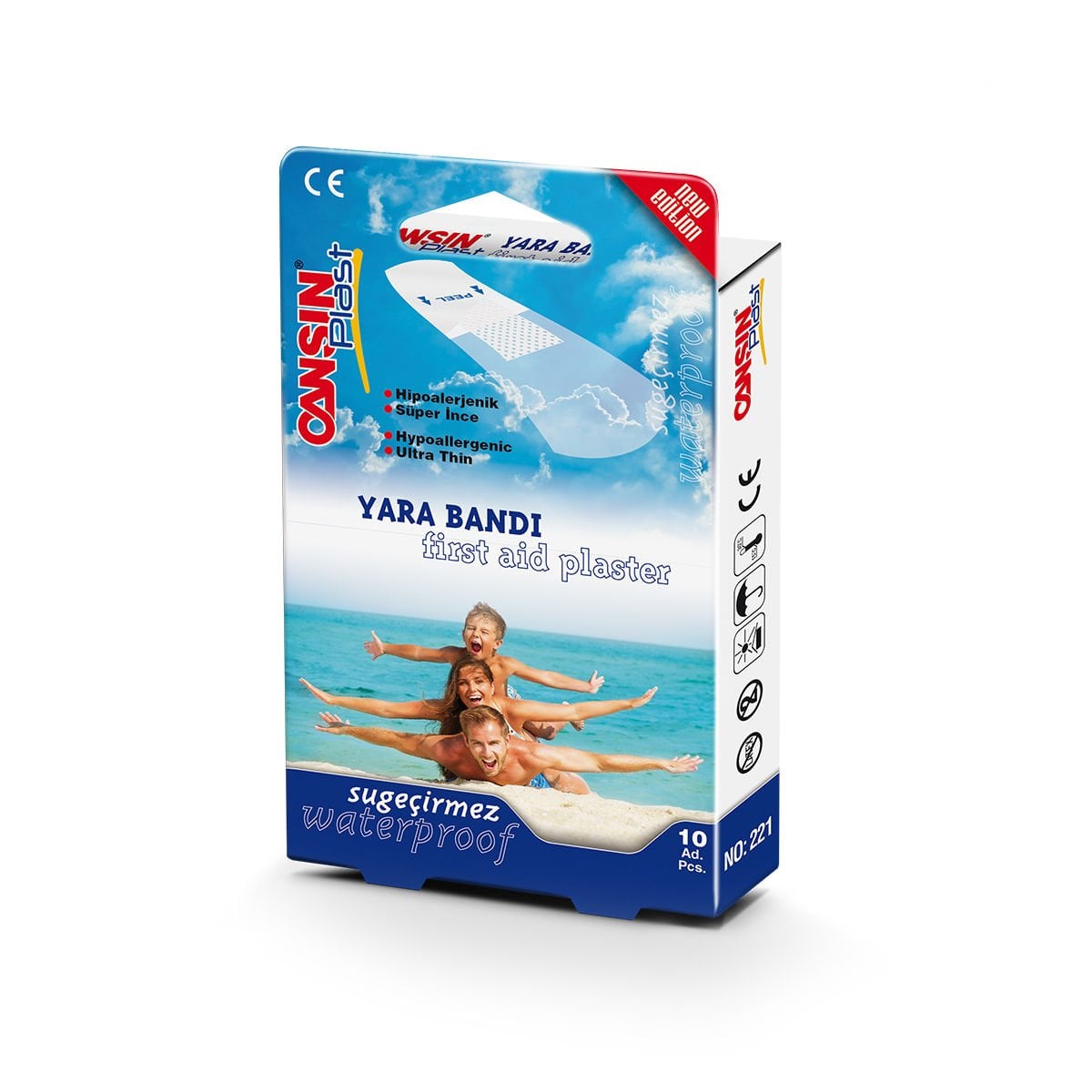 Cansın Plast Su Geçirmez Yara Bandı