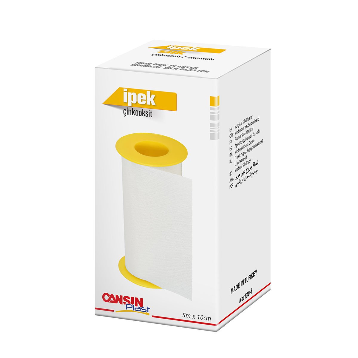 Cansınplast Tıbbi İpek Flaster 5mx10cm