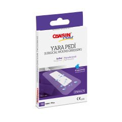 Cansın Plast Şeffaf Yara Pedi-Steril 9x5cm - 10 Adet