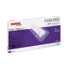 Cansın Plast Şeffaf Yara Pedi-Steril 9x20cm - 5 Adet