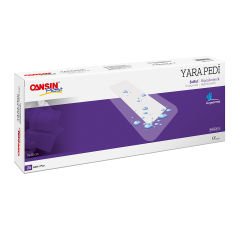 Cansın Plast Şeffaf Yara Pedi-Steril 9x30cm - 25 Adet