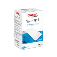 Cansın Plast Non-Woven Yara Pedi-Steril 9x5cm - 50 Adet