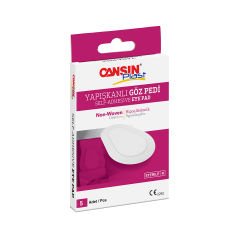 Cansın Plast Yapışkanlı Göz Pedi-Steril 5.8x8.3cm - 5 Adet
